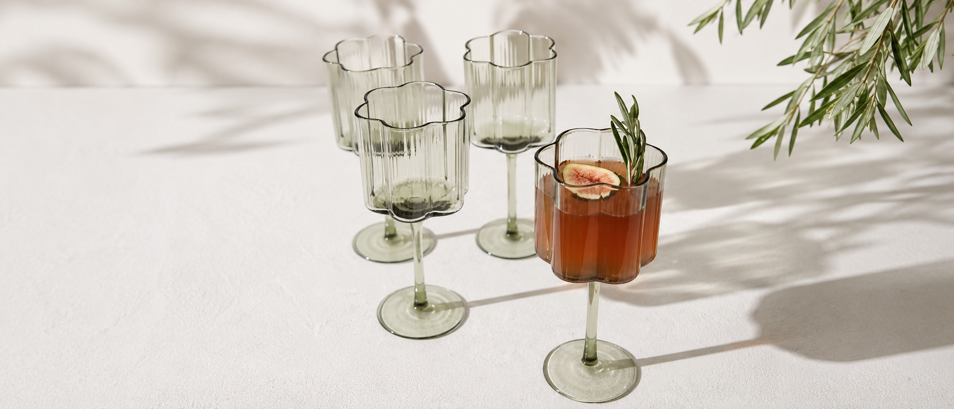 Everyday glassware collection