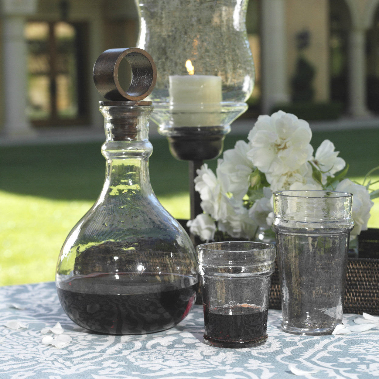 Hammered Double Old Fashioned & Highball Glassware - Image 4